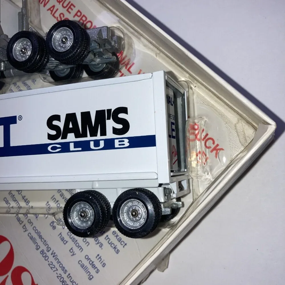 Winross Promotional Wal-Mart Sam's Club Die-Cast Semi Truck & Trailer